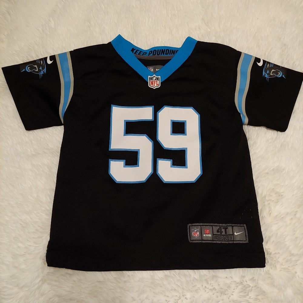 Nike Carolina Panthers Luke Kuechly Jersey (Boy's)